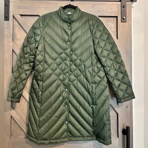 J. Jill Quilted Down Puffer Jacket